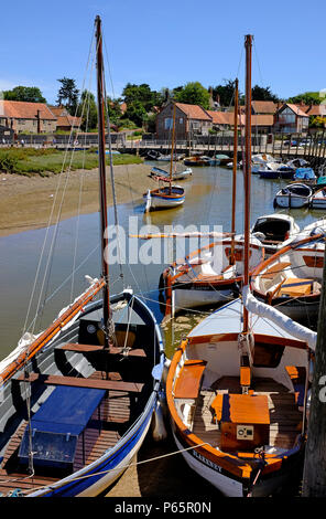 Boat in Blakeney harbour Norfolk UK 2007 Stock Photo - Alamy