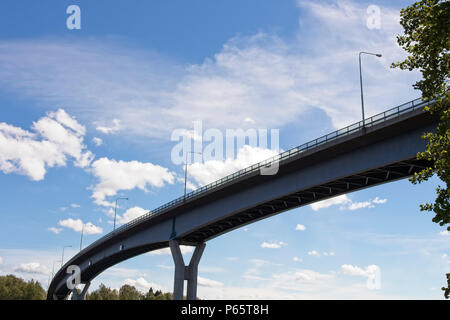 Luukkaansalmi bridge in Lappeenranta, Finland Stock Photo