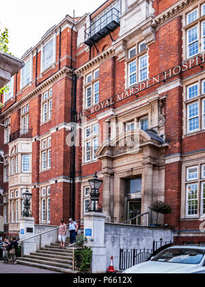 The Royal Marsden Hospital, Fulham Road, Chelsea, London, UK Stock ...