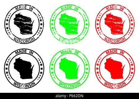 Wisconsin Stamp Icon Wisconsin rubber stamp Stock Vector Image & Art - Alamy