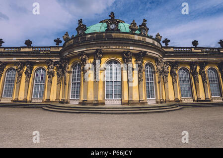 Palace Sanssouci in Potsdam Stock Photo
