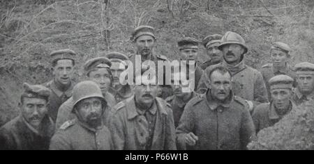 German prisoners of war captured west of the town of Reims Stock Photo ...