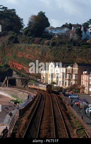 The Great Western Railway. Dawlish. Stock Photo