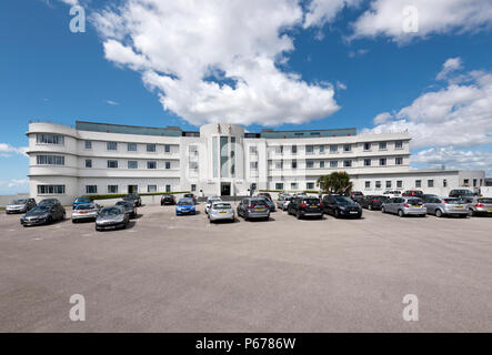 The art-deco Midland Hotel, Morecambe, Lancashire, UK Stock Photo