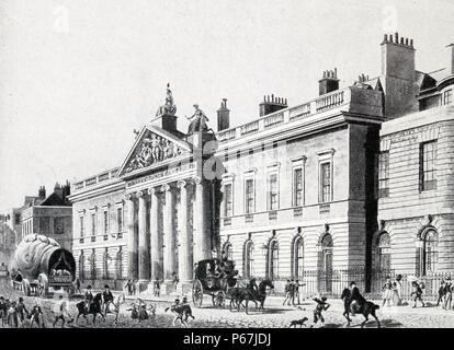 London Headquarters of the East India Company ; an English company ...