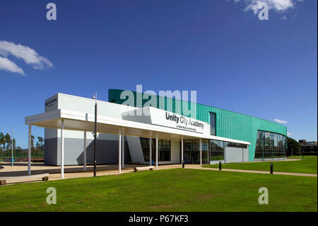 Unity City Academy, Middlesbrough, England, UK Stock Photo