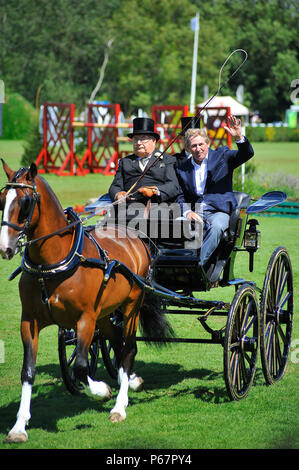 Nick Skelton retirement at Hickstead Stock Photo