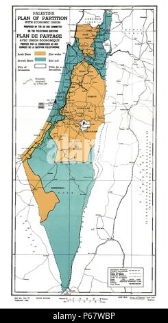 British Mandate of Palestine 1947 Stock Photo - Alamy