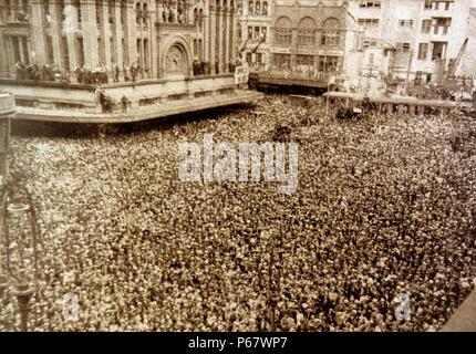 Duke and Duchess of York (later Queen Elizabeth and King George VI of Great Britain) visit Australia Stock Photo