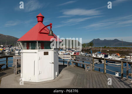 Nesna Marina, Norway. Stock Photo