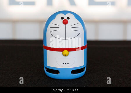 A Sample Of A New Generation Of Intelligent Personal Assistant Line Clova Friends Mini On Display