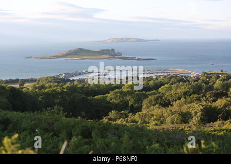 A View of Howth harbor Co. Dublin Stock Photo