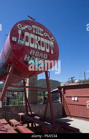 Lookout Roadhouse  Ortega Hwy  Lake Elsinore California USA Stock Photo