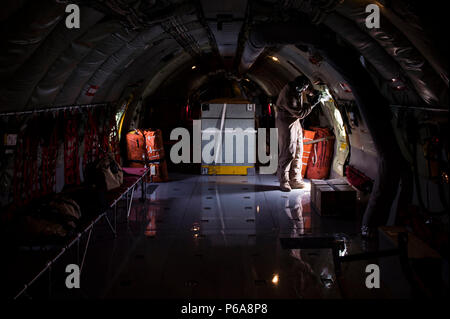 Senior Airman Darhon Hambrick, a boom operator assigned to the 340th ...