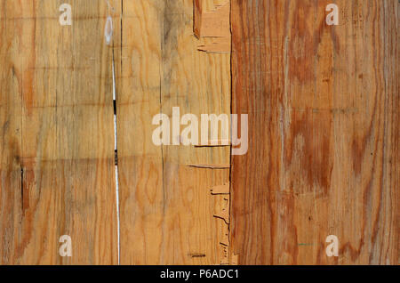 Background texture of old plywood of several samples . Stock Photo