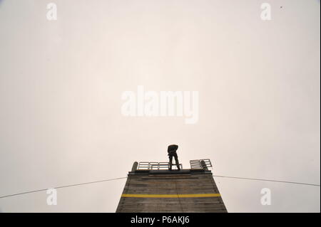 Fbi Rappelling FBI Academy training area Stock Photo - Alamy
