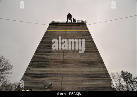 Fbi Rappelling FBI Academy training area Stock Photo - Alamy