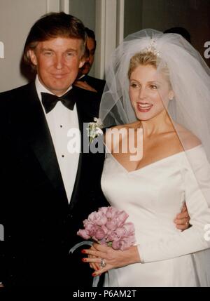 Donald Trump Marla Maples 1993 Photo By John Barrett-PHOTOlink.net / MediaPunch Stock Photo