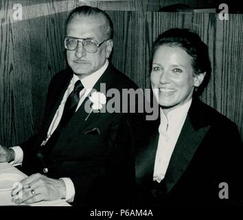 George C Scott & wife Trish Van Devere 1978 Photo By John Barrett-PHOTOlink.net / MediaPunch Stock Photo