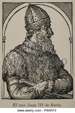 Grand Prince Ivan III of Moscow, also known as Ivan the Great. Detail ...