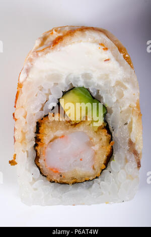 Tradittional Japan Eel roll Stock Photo