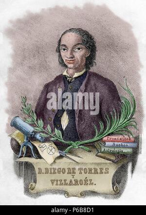 Diego De Torres Villarroel 1693 1770 Spanish Writer Sue os Morales diego-de-torres-villarroel-1693-1770-spanish-writer-sue-os-morales