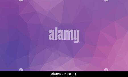 Fashionable and modern abstract purple polygonal background Stock Vector