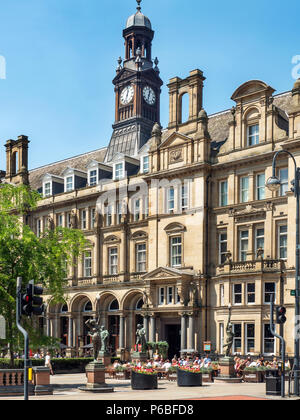 The Old Post Office building in City Square Leeds West Yorkshire England Stock Photo