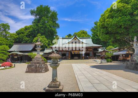 Japan, Kyushu Island, Kumamoto City, Suizenji Garden, Shrine