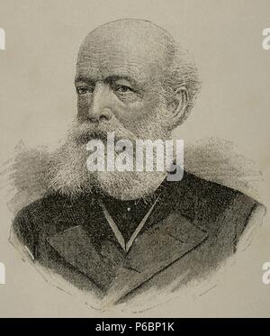 FRIEDRICH AUGUST KEKULÉ (1829-1896) German Organic Chemist Stock Photo ...