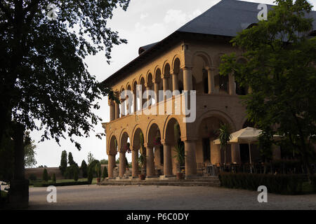 Building in Mogosoaia area perspective Stock Photo