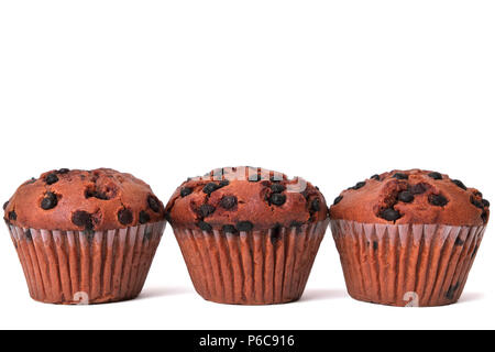 Muffin chocolate chip cup cakes Stock Photo