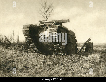 tank, world war i, British tank, ww1, wwi, world war one Stock Photo