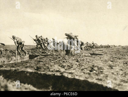 eastern front, heeresgruppe mackensen, continuation combat, ww1, wwi, world war one Stock Photo