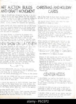 Leaflets, 1970. () Stock Photo