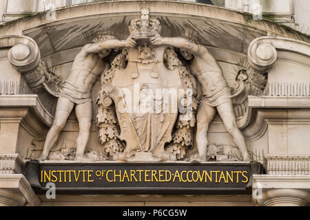 Chartered Accountants Hall, One Moorgate Place, London, England, U.K. Stock Photo