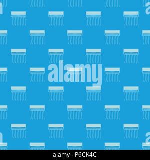 Conditioner pattern vector seamless blue Stock Vector