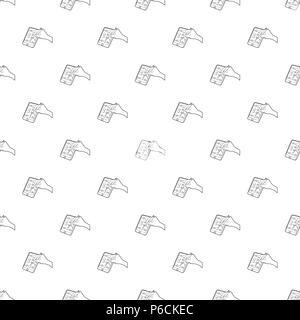 Gadget in reparation icon, outline style Stock Vector
