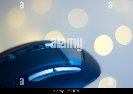 Plastic external computer modern gaming pc optical mouse Stock Photo ...