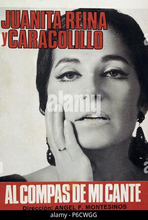 REINA , JUANITA. JUANA REINA CASTRILLO. ACTRIZ Y CANTANTE ESPAÑOLA