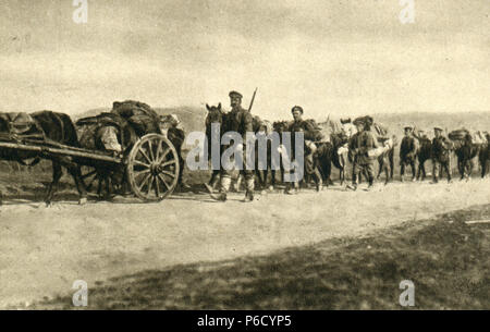 world war i, vormarsch, Bulgarian soldier, ww1, wwi, world war one Stock Photo