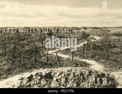 world war i, stormtrooper, French soldiers, autumn battle, ww1, wwi, world war one Stock Photo