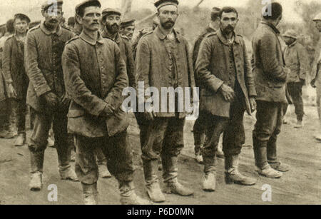 First World War / WWI, prisoners of war, Russian soldiers in German war ...
