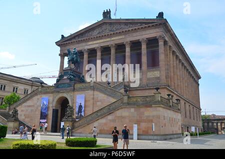 Museum at the Museumsinsel in Berlin, Germany Stock Photo