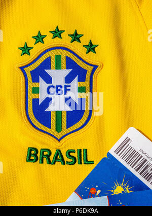 View of the Logo of Brasil Against Argentina National Football Team Crest  Editorial Image - Image of europe, brazil: 261703740