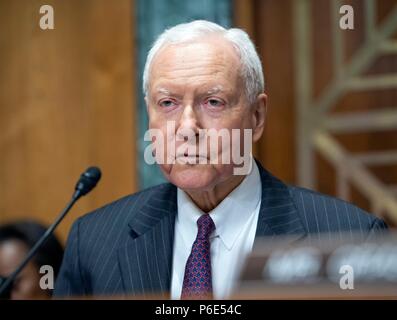 President Pro Tempore of the United States Senate Orrin Hatch Stock ...