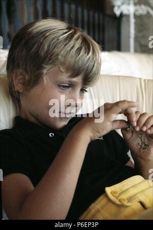 EL PRINCIPE FELIPE DE BORBON EN EL PALACIO DE MARIVENT DE PALMA DE MALLORCA. 1975. MALLORCA. Stock Photo