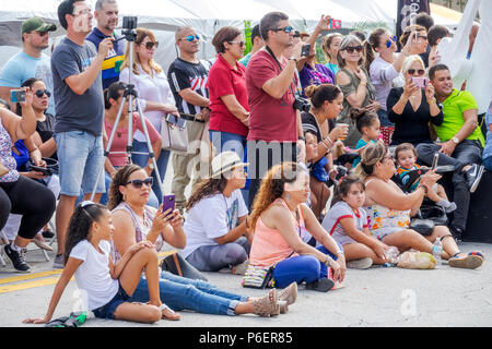 Florida,Coral Gables,Hispanic Cultural Festival,Latin American event,performance,audience,Hispanic Latin Latino ethnic immigrant immigrants minority,a Stock Photo