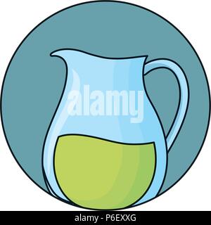 https://l450v.alamy.com/450v/p6exxg/decorative-circular-frame-with-lemonade-pitcher-icon-over-white-background-vector-illustration-p6exxg.jpg