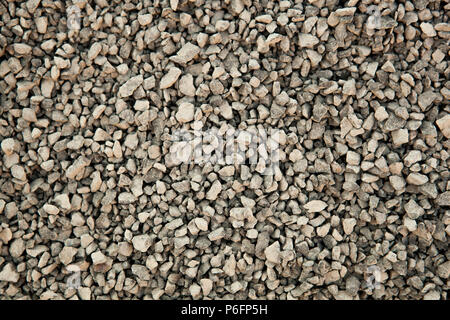 texture of cemented stones of granite closeup Stock Photo